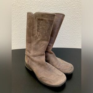 TEVA Capistrano Waterproof Leather Tall Boot Women’s Size 7